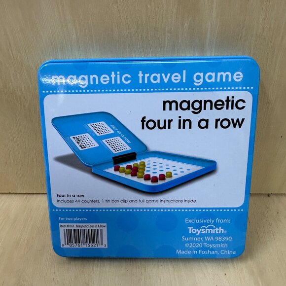 Magnetic Four In A Row Travel Game - Picture 2 of 3